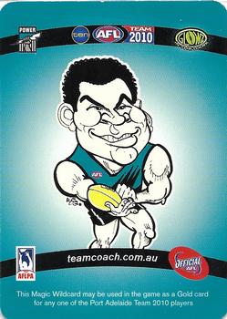 2010 Team Zone AFL Team - Magic Wildcards #MW-11 Daniel Motlop Back